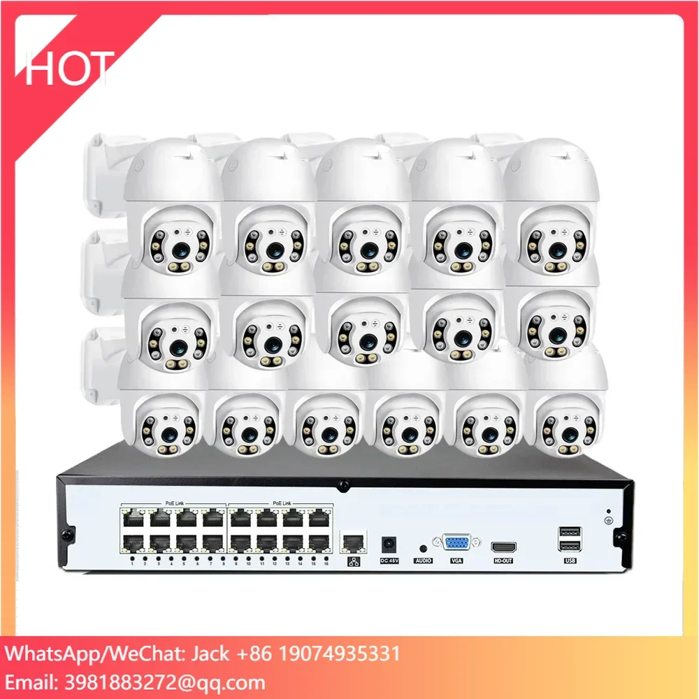 Home Security Kit With Camera - Kit de cámaras CCTV con cable