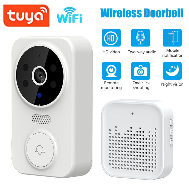 Home Security Adt - Timbre de puerta con vídeo inteligente