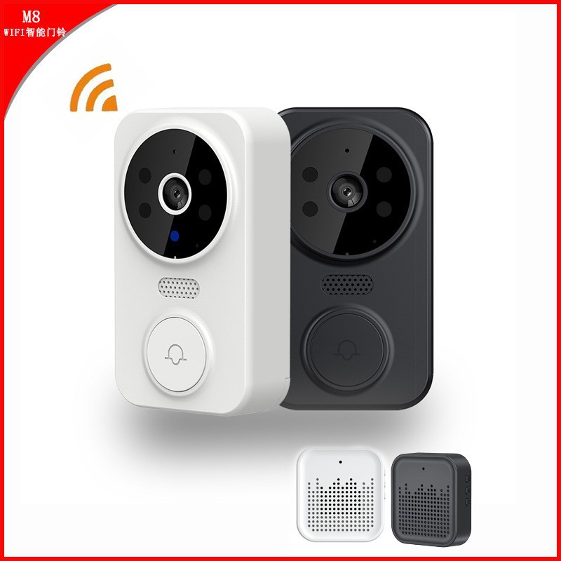 Home Security Cameras Wireless - Timbre Inteligente WiFi Tuya para Hogar,