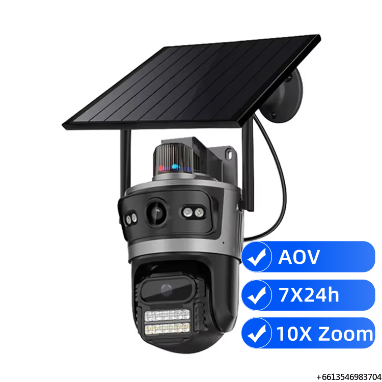 Home Security Cameras Wireless - Cámara de Seguridad Solar Inalámbrica ENSTER