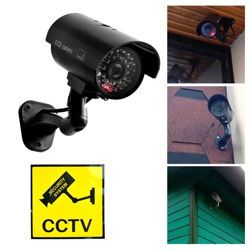 Home Security Adt - Cámara de Seguridad Falsa con Simulación