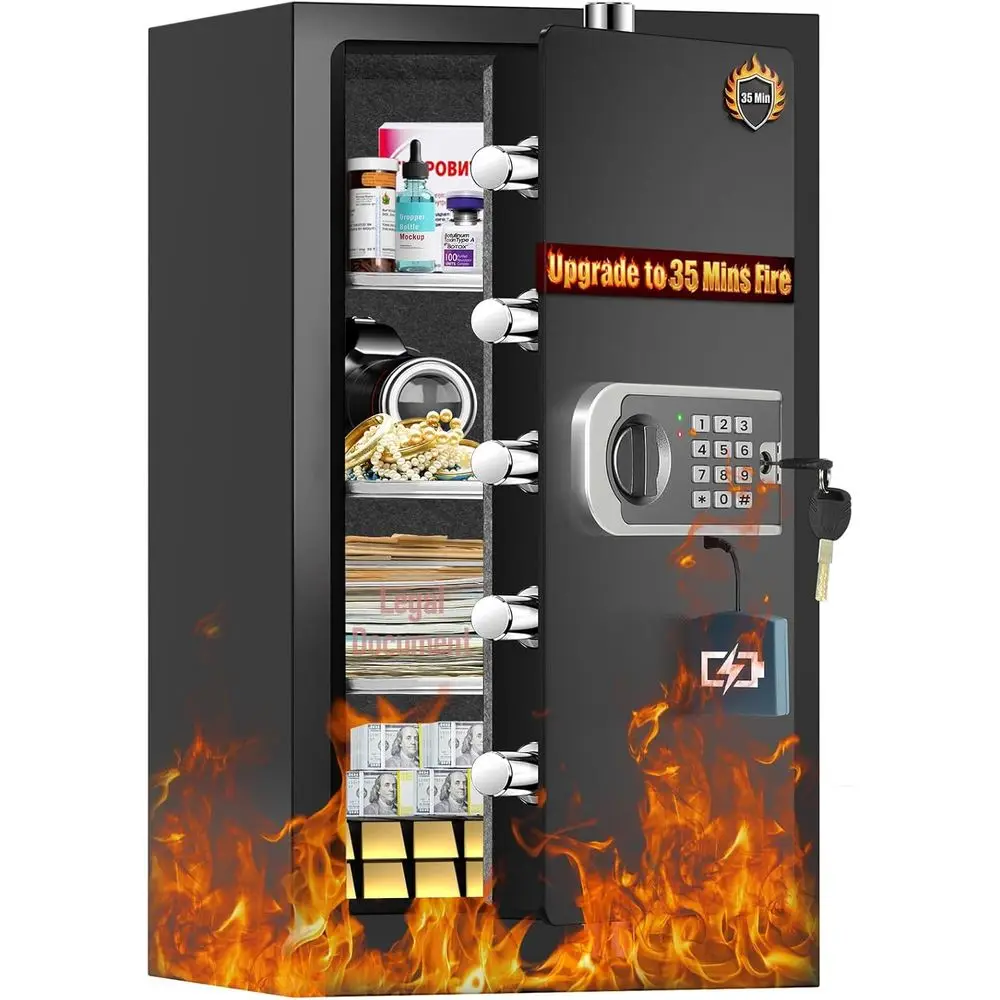 Safe Box Digital - Caja Fuerte para el Hogar Resistente
