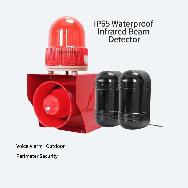 Home Security Fence - Cerca infrarroja, sistema de alarma fotoeléctrico