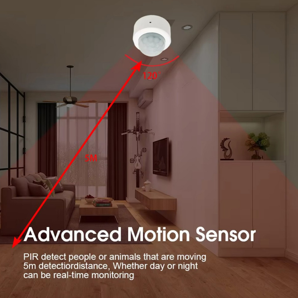 Sensor de Movimiento PIR Zigbe - Home Security Tools reseña y precio
