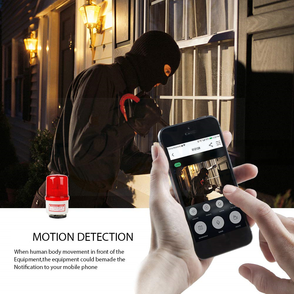 Cámara IP POE de ojo de puerta - Home Security Adt reseña y precio