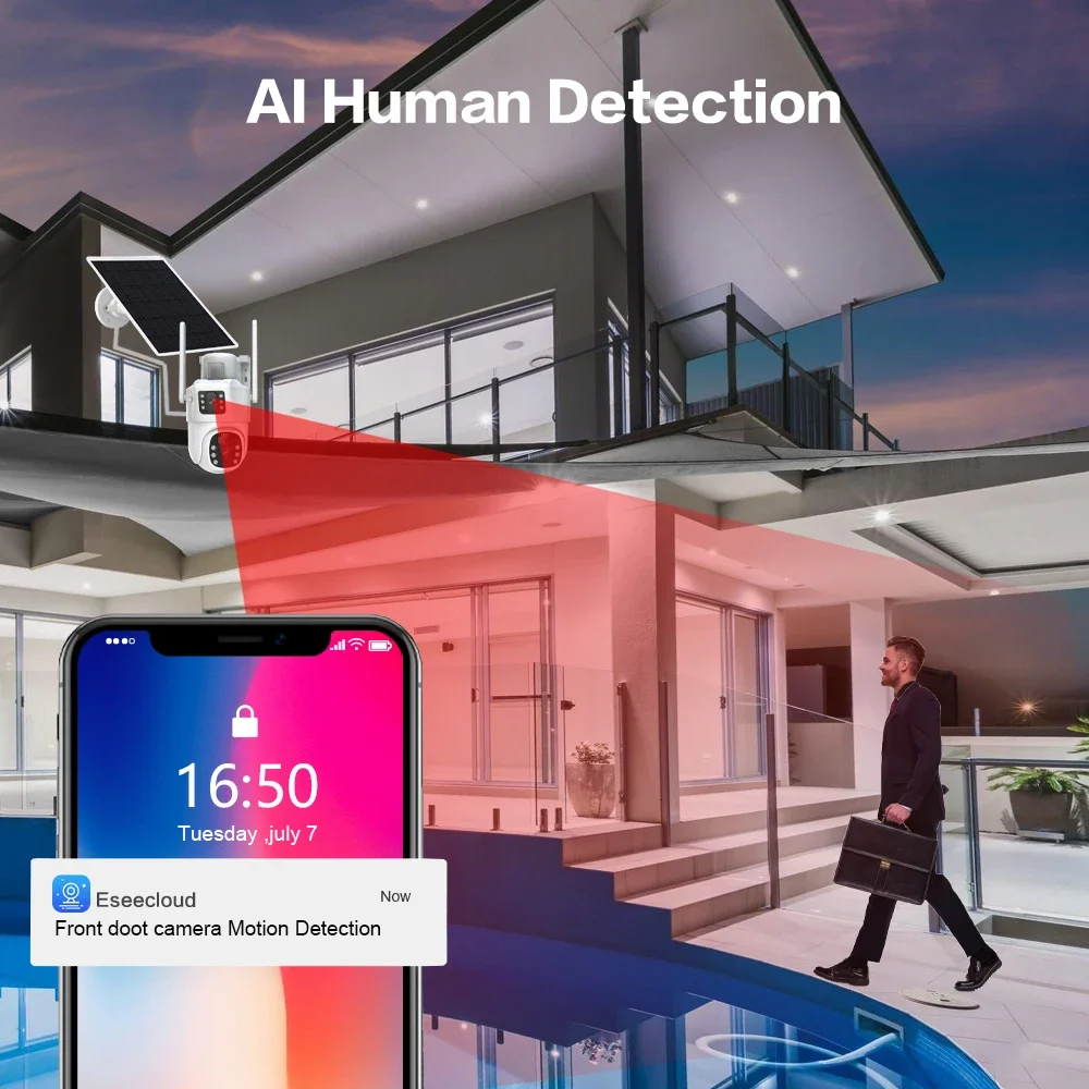 Sistema de videovigilancia de  - Home Security Kit With Camera reseña y precio