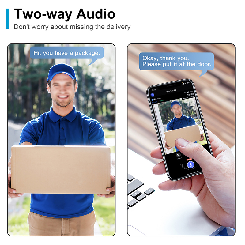 Timbre de puerta con vídeo int - Home Security Adt reseña y precio