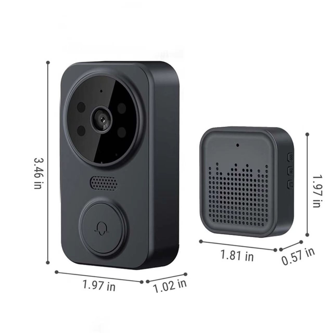 Timbre Inteligente WiFi Tuya p - Home Security Cameras Wireless reseña y precio