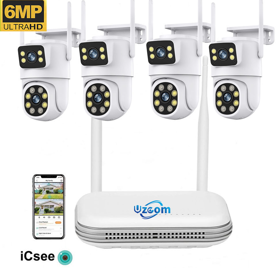 Kit NVR Wifi con Cámara IP Ext - Home Security Kit With Camera reseña y precio