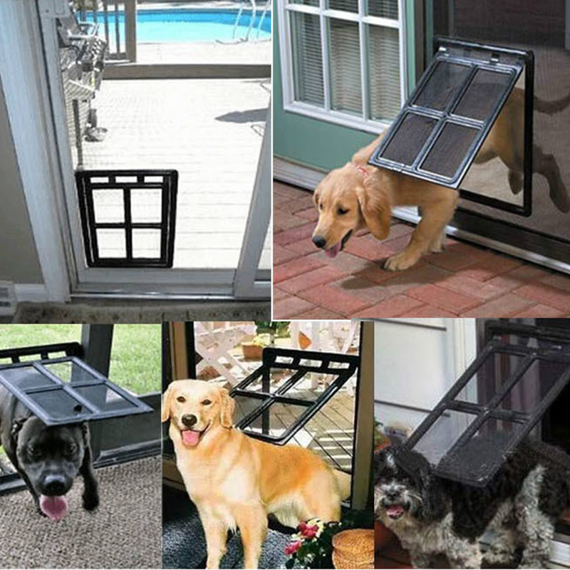 Puerta de plástico bloqueable  - Home Security Fence reseña y precio