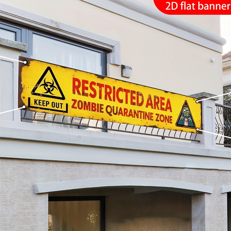 Un banner plano 2D para decora - Home Security Fence reseña y precio