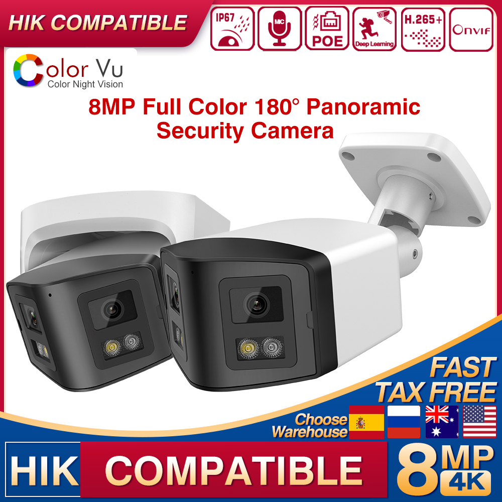 Lente de 2.8mm 4K 8mp Compatib - Home Security Hikvision reseña y precio