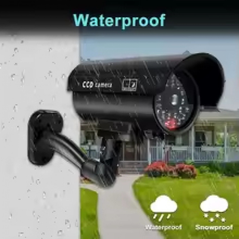 Cámara de Seguridad Falsa con  - Home Security Adt reseña y precio