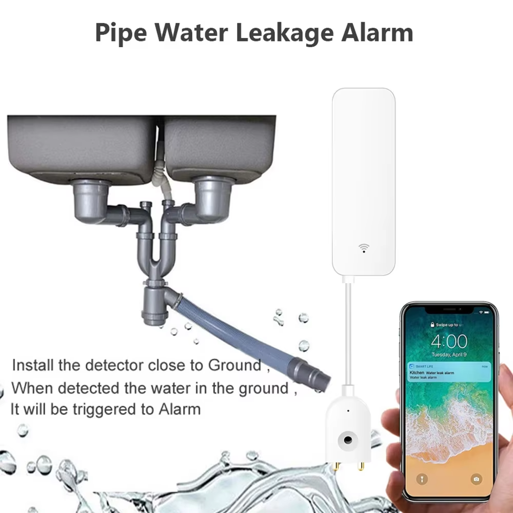 Sensor de Fugas de Agua ZigBee - Home Security Tools reseña y precio
