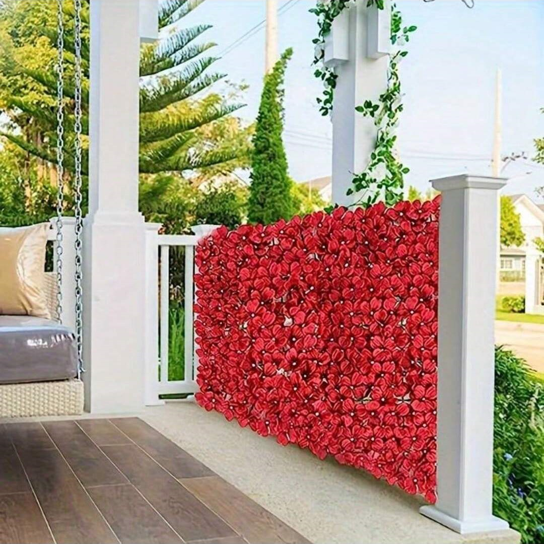 Rollo de valla de seto artific - Home Security Fence reseña y precio