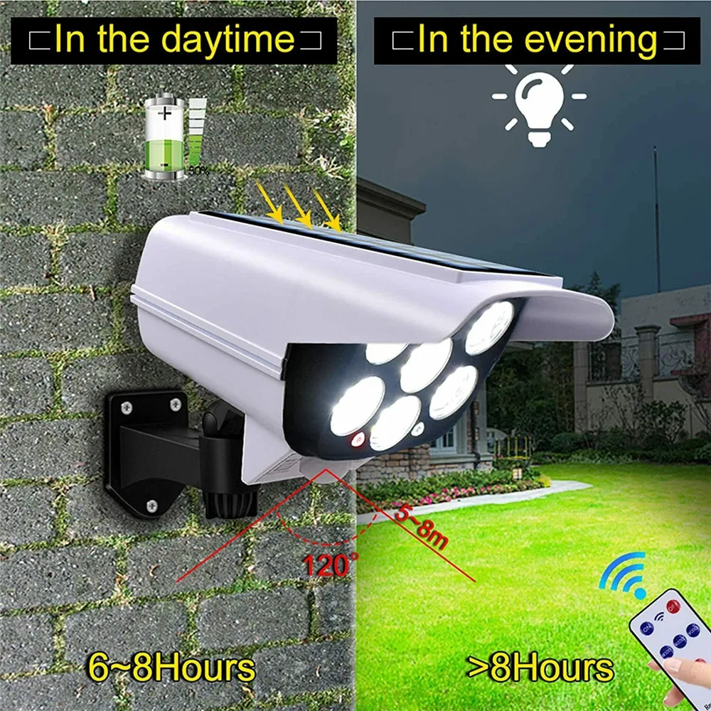 Luz Solar para exteriores, Sen - Home Security Cameras Wireless reseña y precio