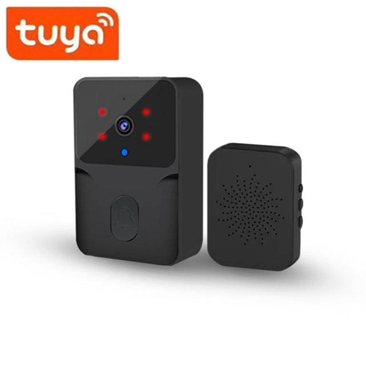 Timbre inalámbrico WiFi Tuya c - Home Security Cameras Wireless reseña y precio