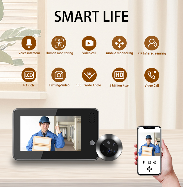 Videoportero Inteligente WiFi  - Home Security Cameras Wireless reseña y precio