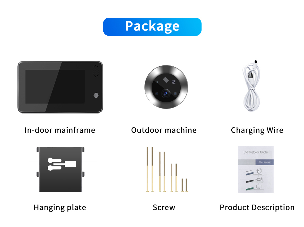 Videoportero Inteligente WiFi  - Home Security Cameras Wireless reseña y precio