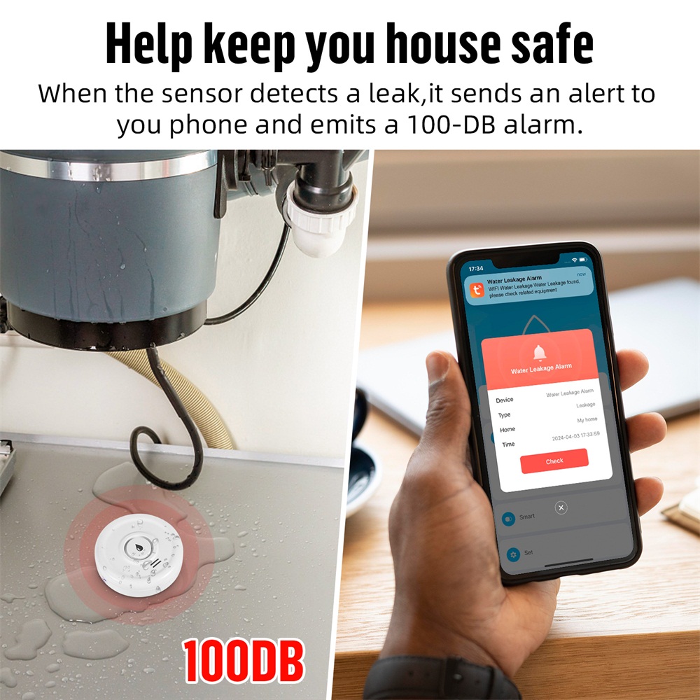 Fuers-Detector de fugas de agu - Home Security Tools reseña y precio