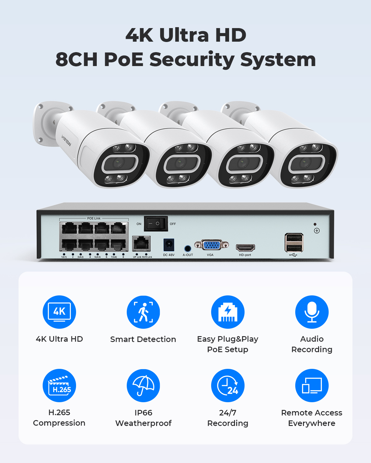 Sistema de Cámara de Seguridad - Home Security Tools reseña y precio