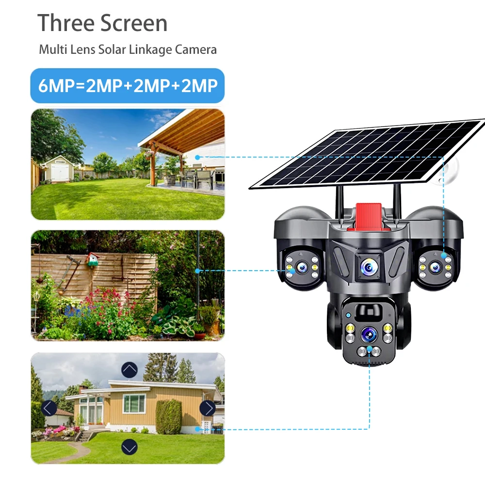KERUI V380 Pro exterior PTZ 6M - Home Security Adt reseña y precio