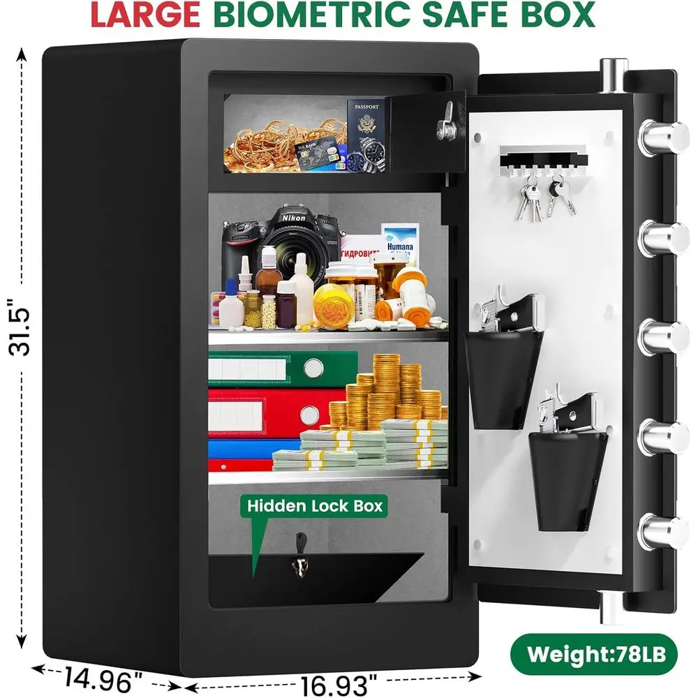 Caja Fuerte Biométrica Resiste - Safe Box Digital reseña y precio