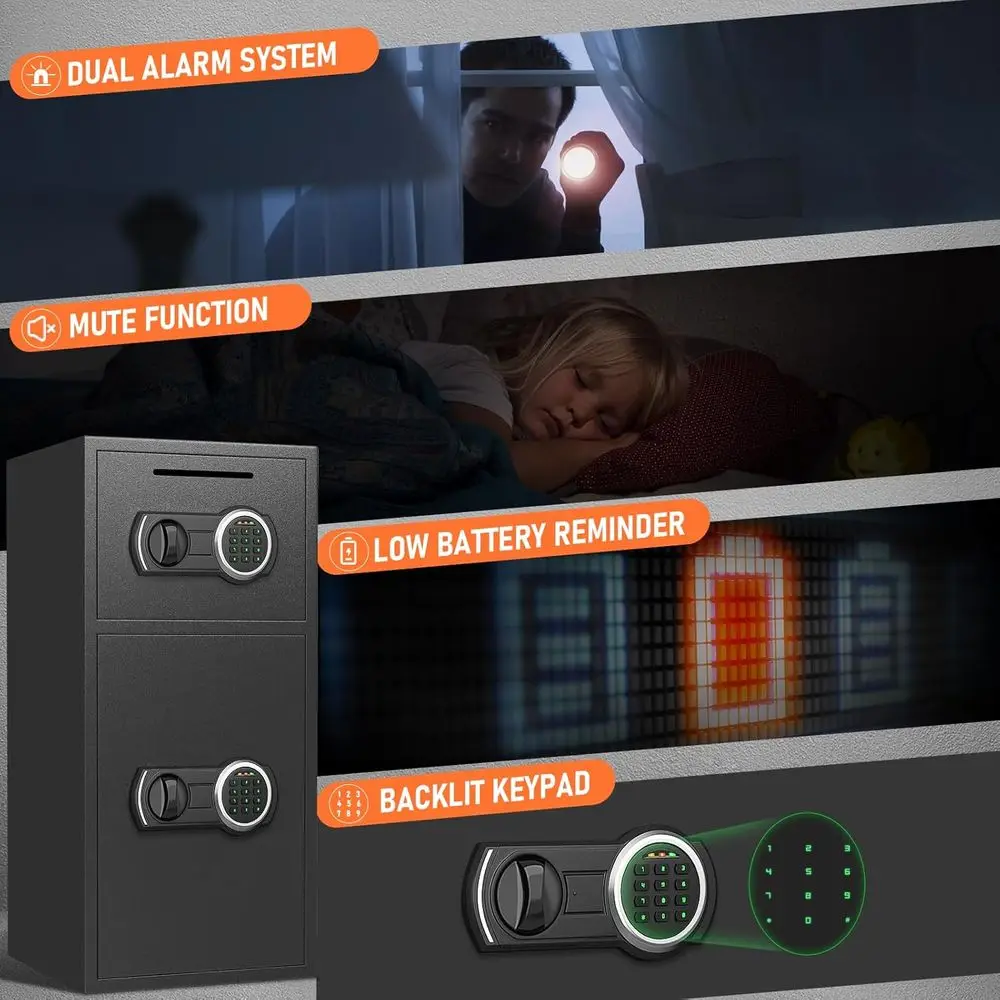 Caja de Seguridad Extra Grande - Safe Box Digital reseña y precio