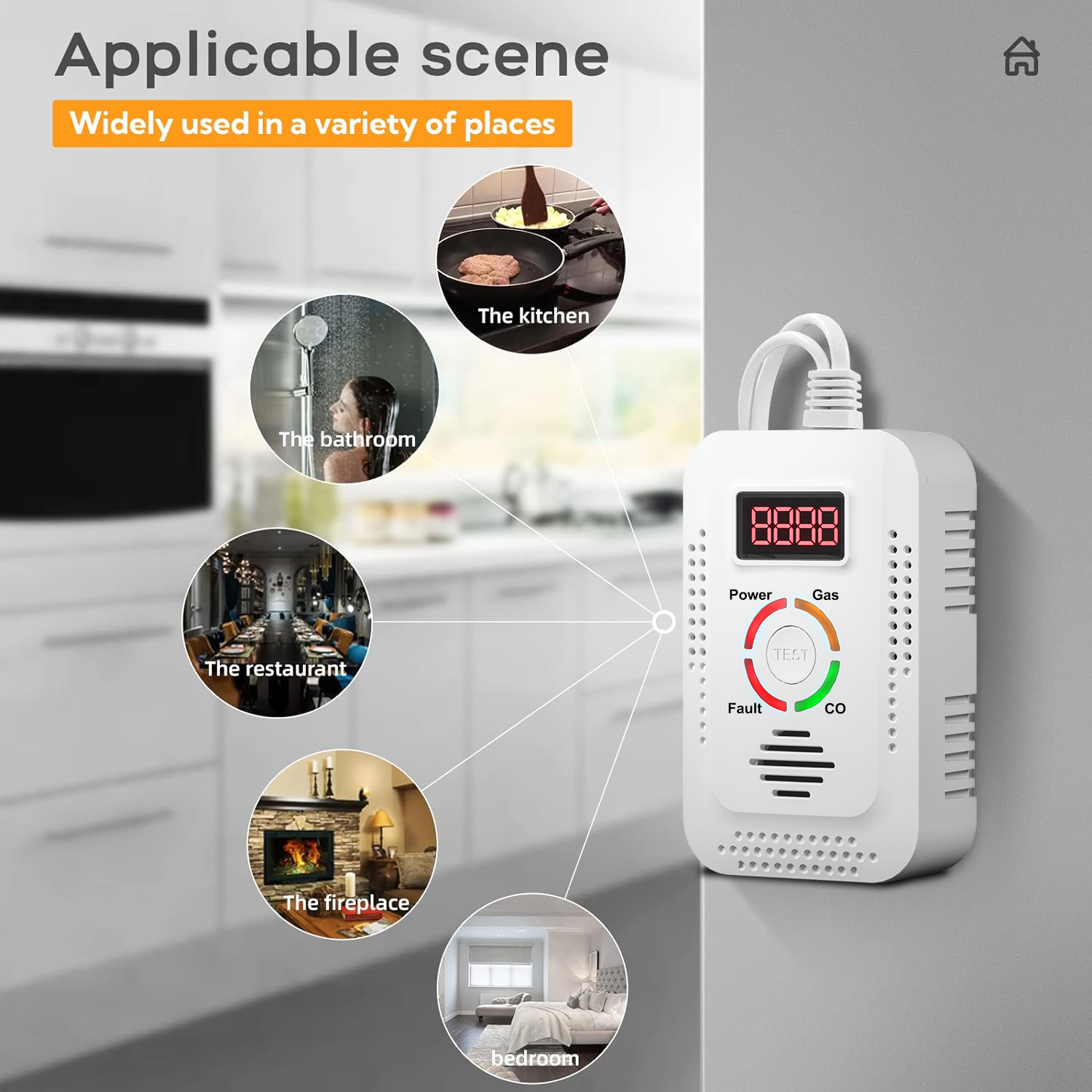 Detector de Gas Natural 2 en 1 - Home Security Tools reseña y precio